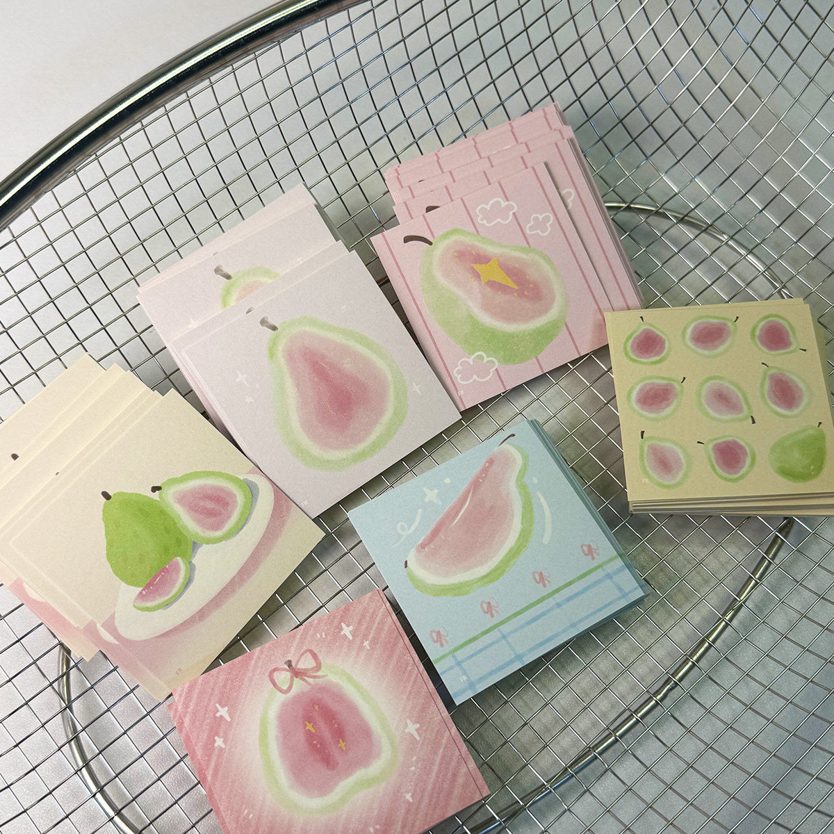Guava Rush Mini Memo Pad Set
