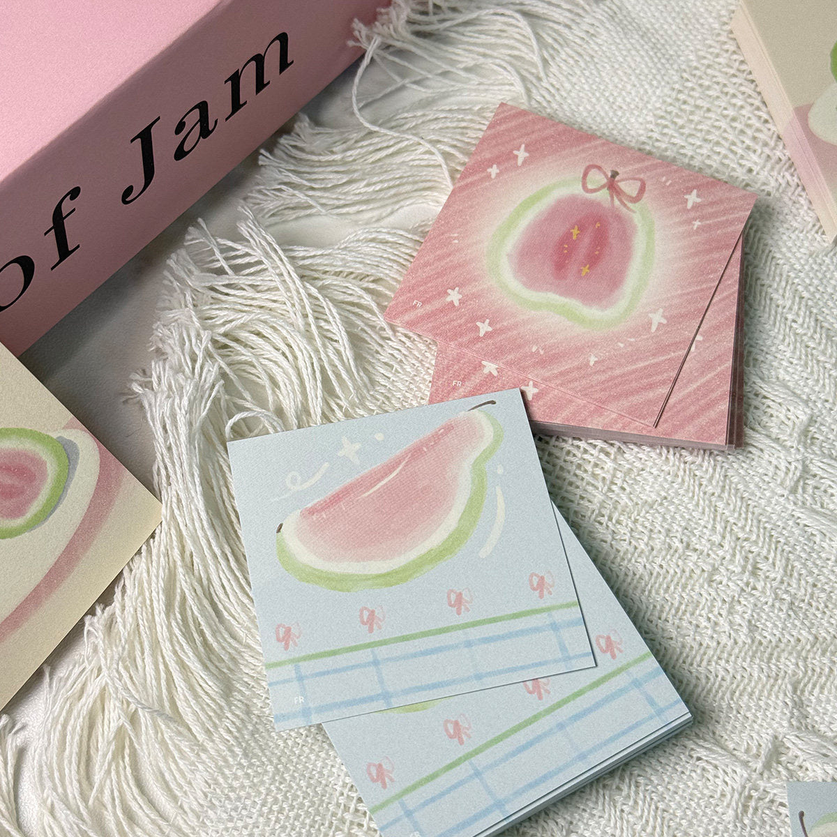 Guava Rush Mini Memo Pad Set