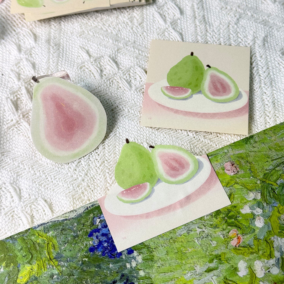 Guava Rush Mini Memo Pad Set
