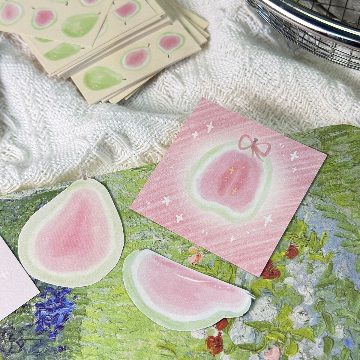 Guava Rush Mini Memo Pad Set