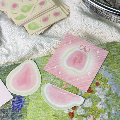Guava Rush Mini Memo Pad Set