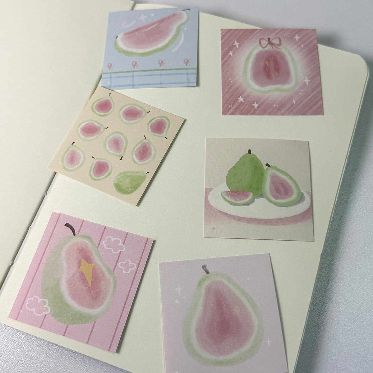 Guava Rush Mini Memo Pad Set