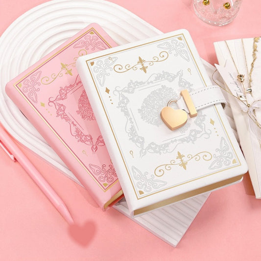 Heart Lock Journal B6 Secret Diary