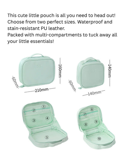 Journal Transit Aesthetic L-Shaped Stationery Pouch