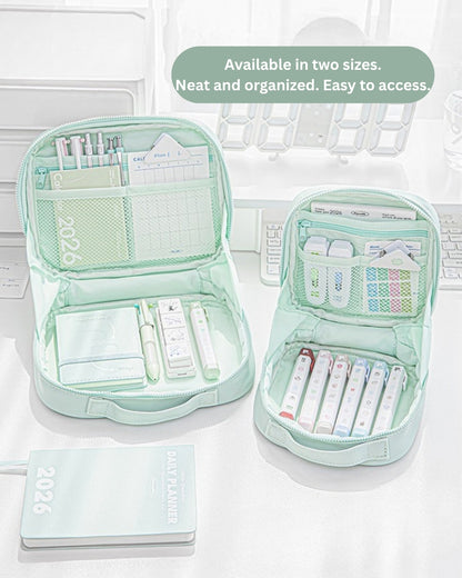 Journal Transit Aesthetic L-Shaped Stationery Pouch