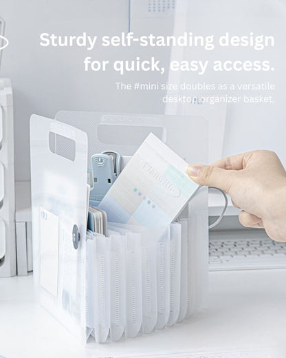 Portable Standing Accordion Folder