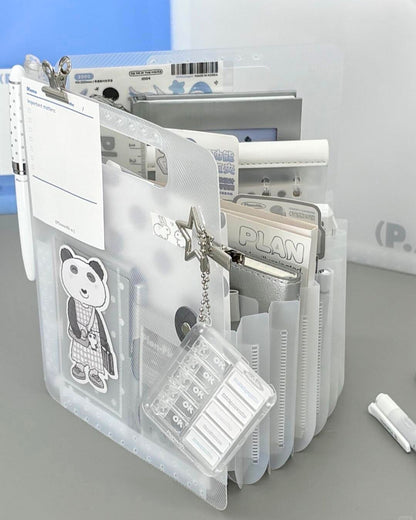 Portable Standing Accordion Folder