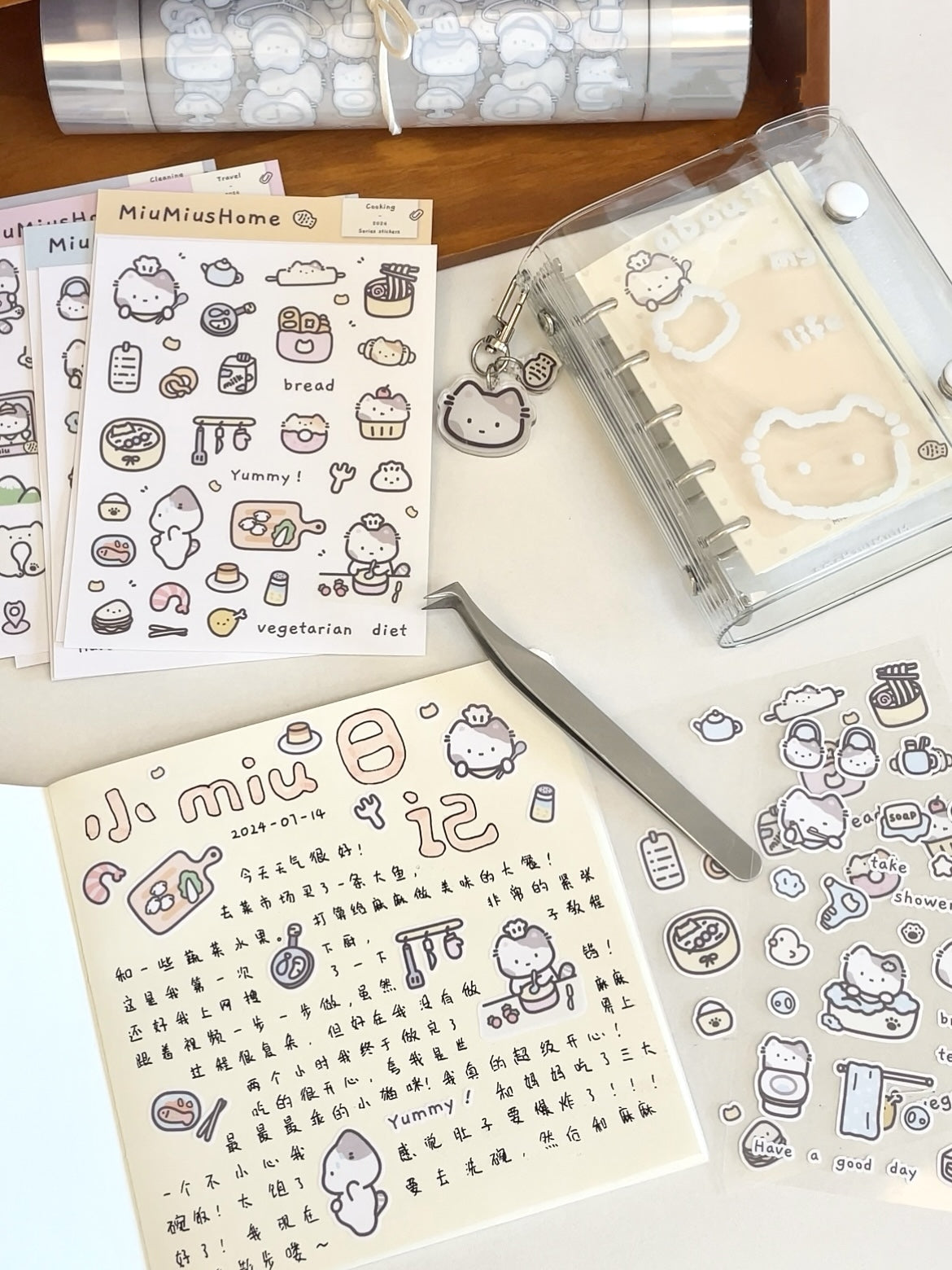 MiuMiu's Home Original Stickers