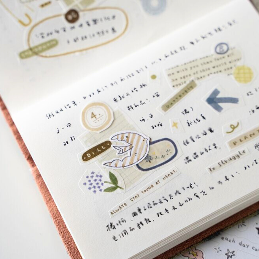 Original Coffee Bird Home Die-cut Stickers