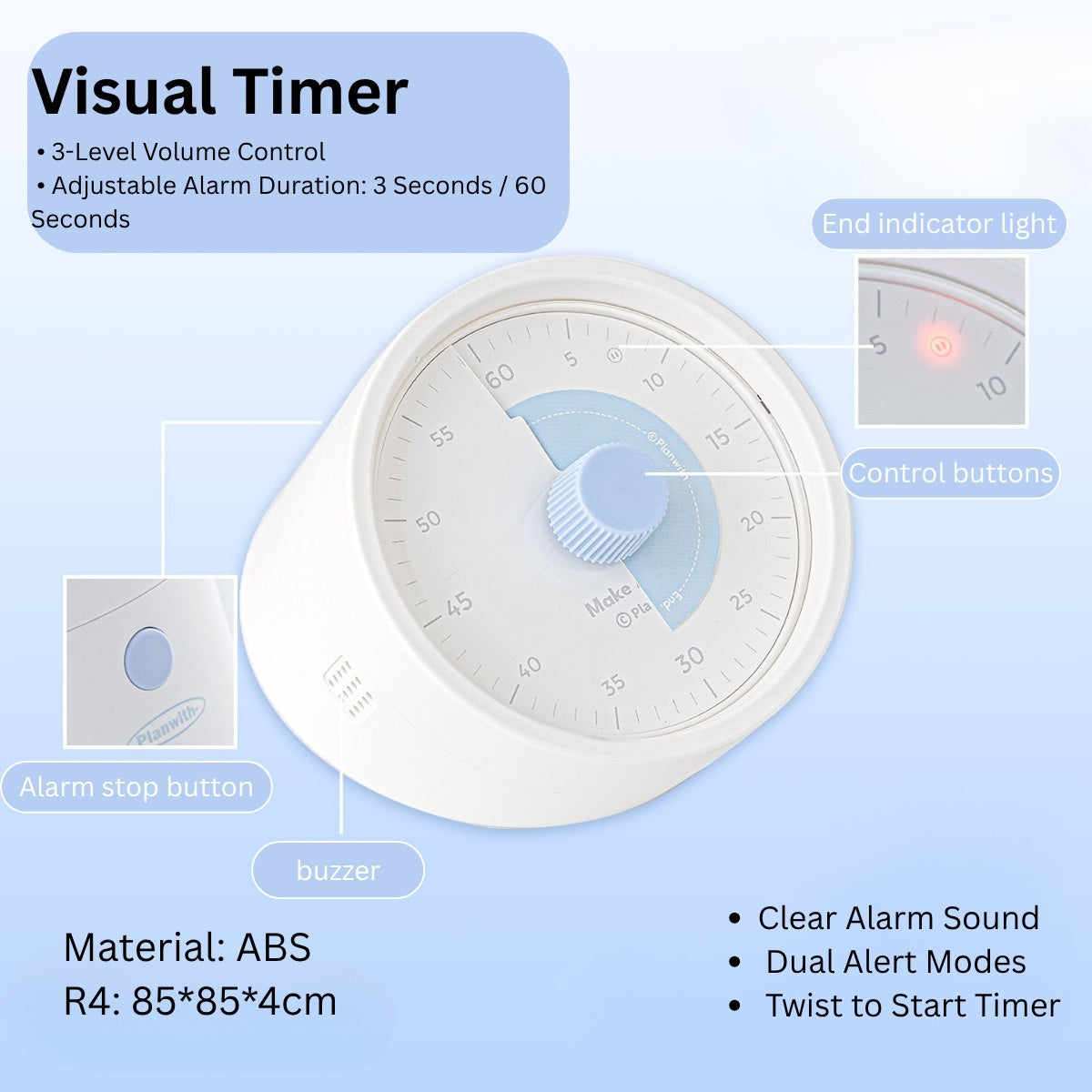 Planning Time Visual Timer