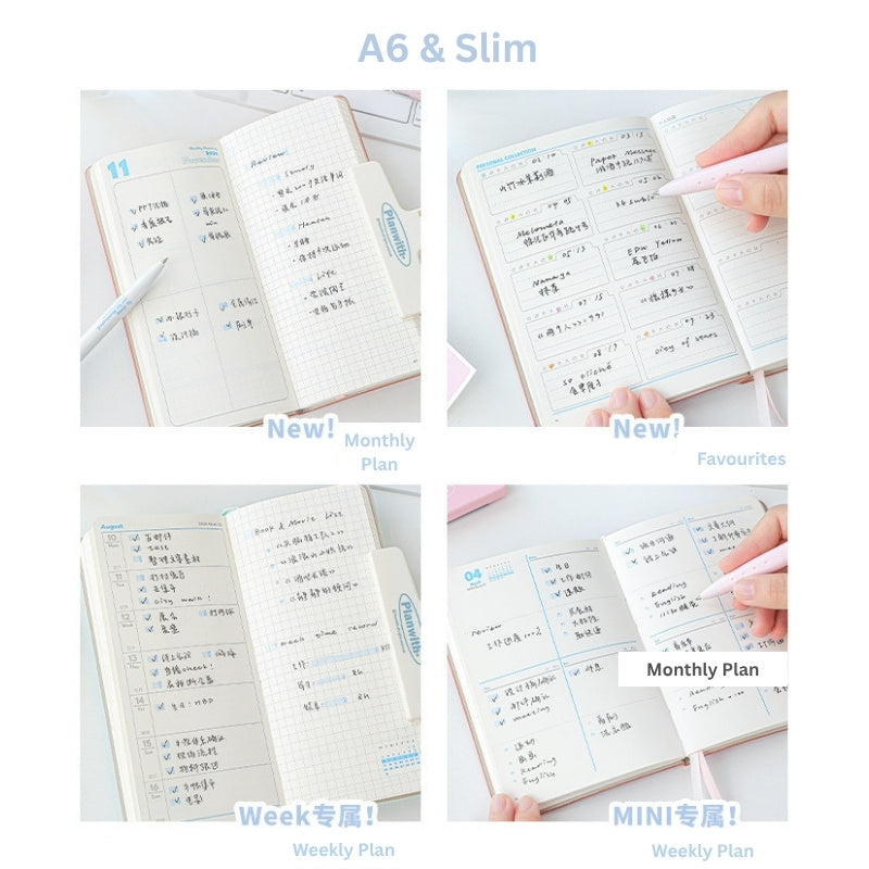 2026 Plan Smarter Daily Planner (A6 & Slim)