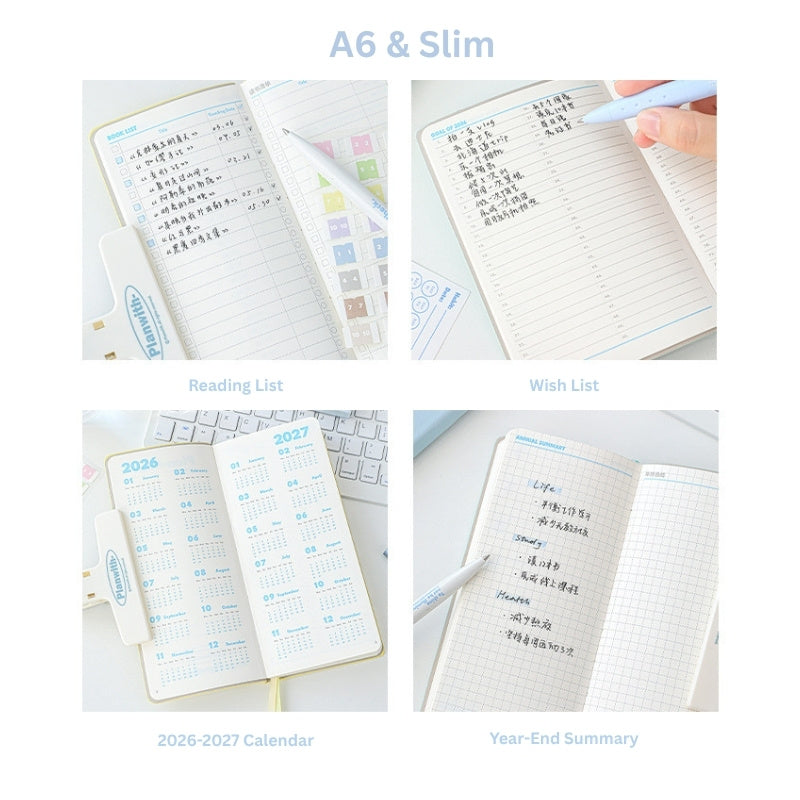 2026 Plan Smarter Daily Planner (A6 & Slim)
