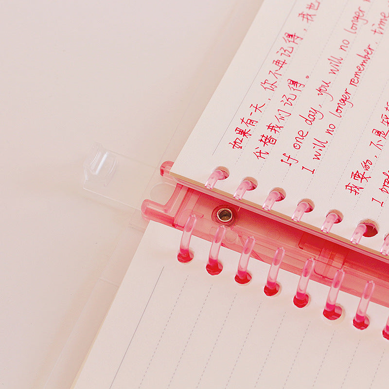 Life is Colorful Loose-Leaf Notebook, B5/A5 Lined