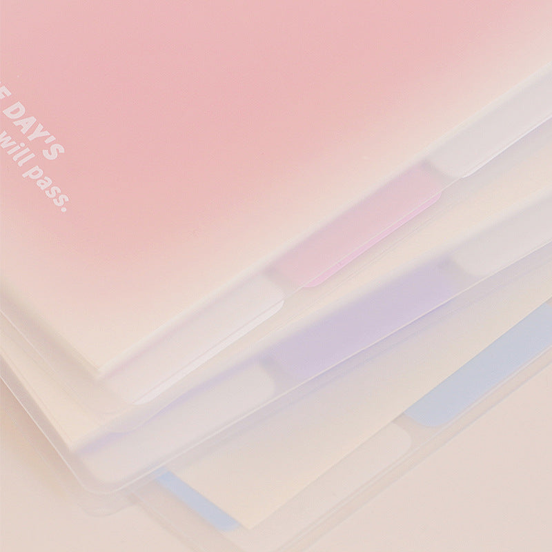 Life is Colorful Loose-Leaf Notebook, B5/A5 Lined