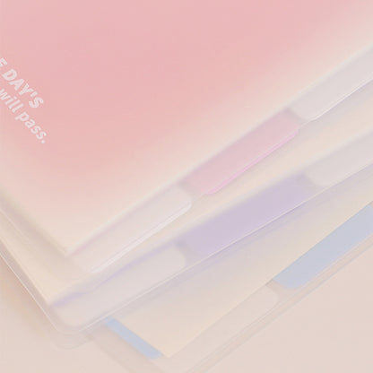 Life is Colorful B5/A5 Loose-Leaf Notebook