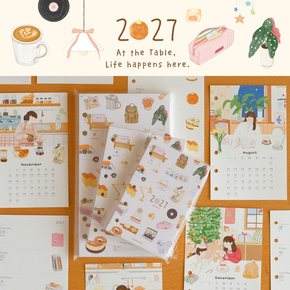 "Little Hours" 2027 Dated Weekly Planner Refills