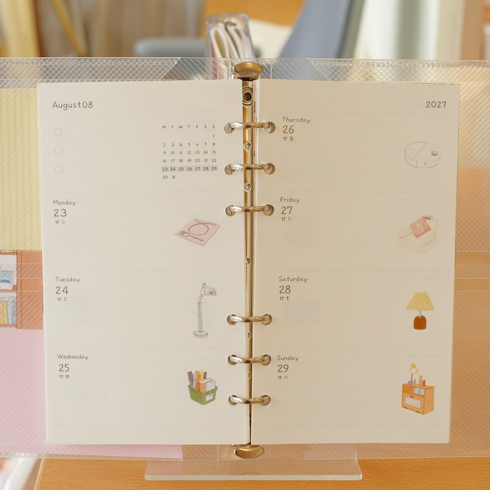 "Little Hours" 2027 Dated Weekly Planner Refills