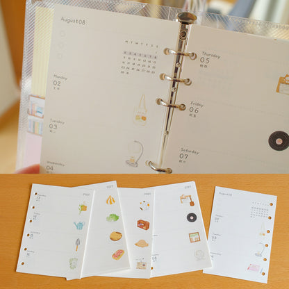 "Little Hours" 2027 Dated Weekly Planner Refills
