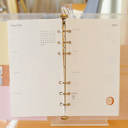 "Little Hours" 2027 Dated Weekly Planner Refills