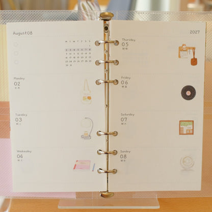 "Little Hours" 2027 Dated Weekly Planner Refills