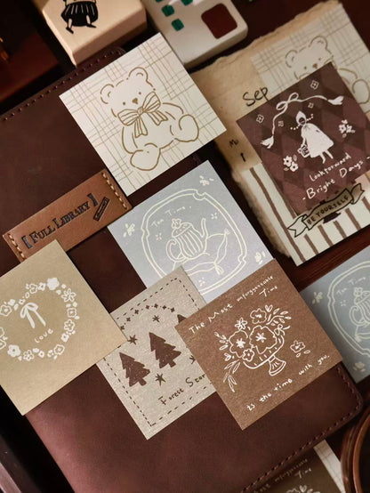 Retro Fairytale Salt-Style Note Paper Pack
