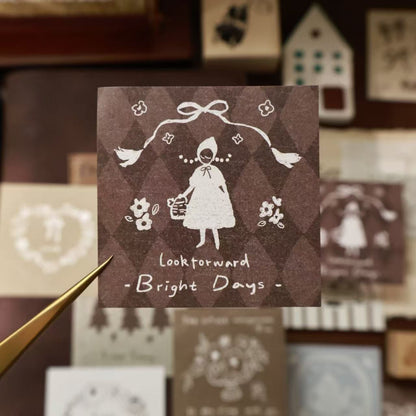 Retro Fairytale Salt-Style Note Paper Pack