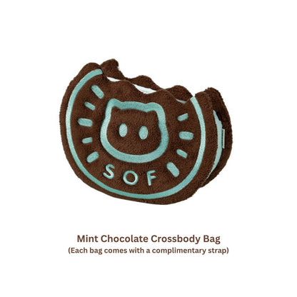 Original Cookie Cat Plush Coin Purse & Crossbody Bag