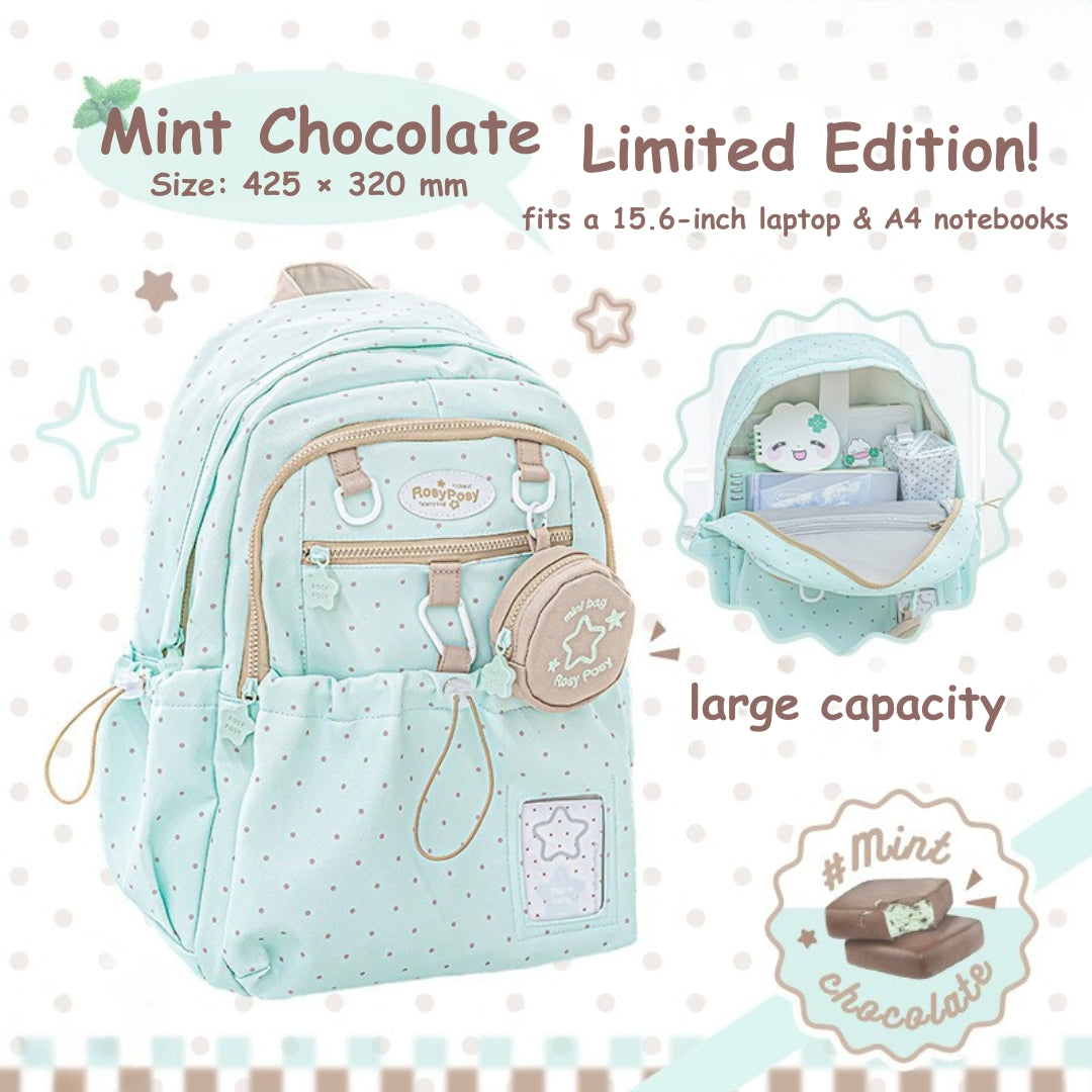 Limited Color Edition – Cream Star Drawstring Backpack