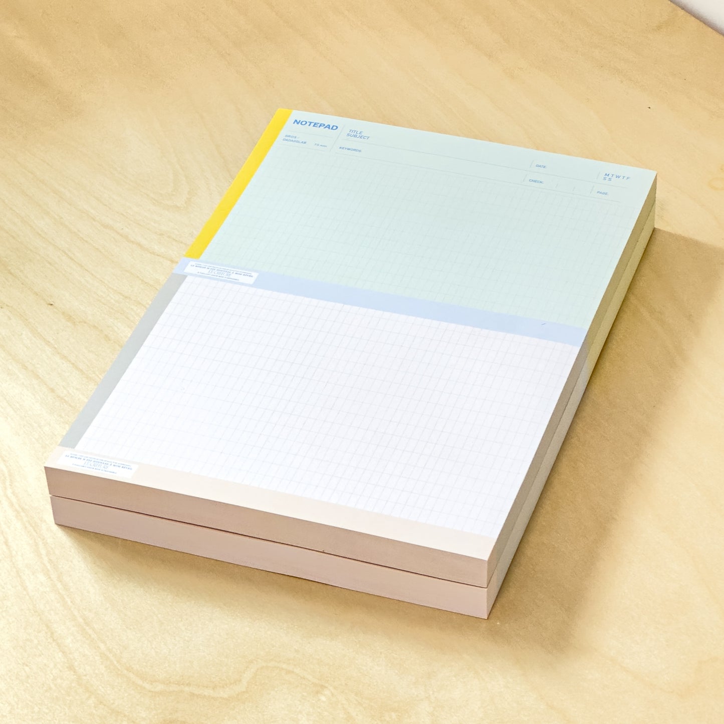 Healing Color System - B5 Double-Color Multi-Functional Paper Pads