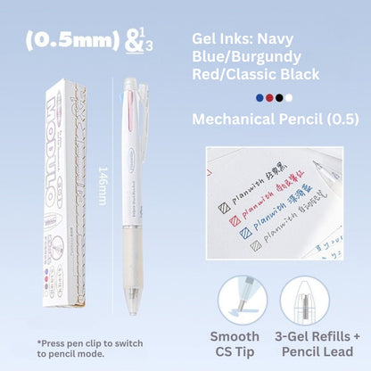 Modulo Series 3+1 Gel Pen with Mechanical Pencil