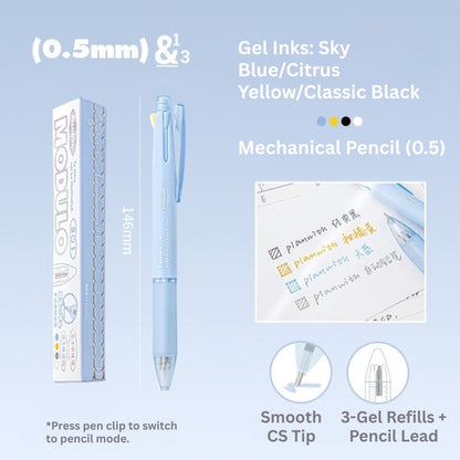 Modulo Series 3+1 Gel Pen with Mechanical Pencil