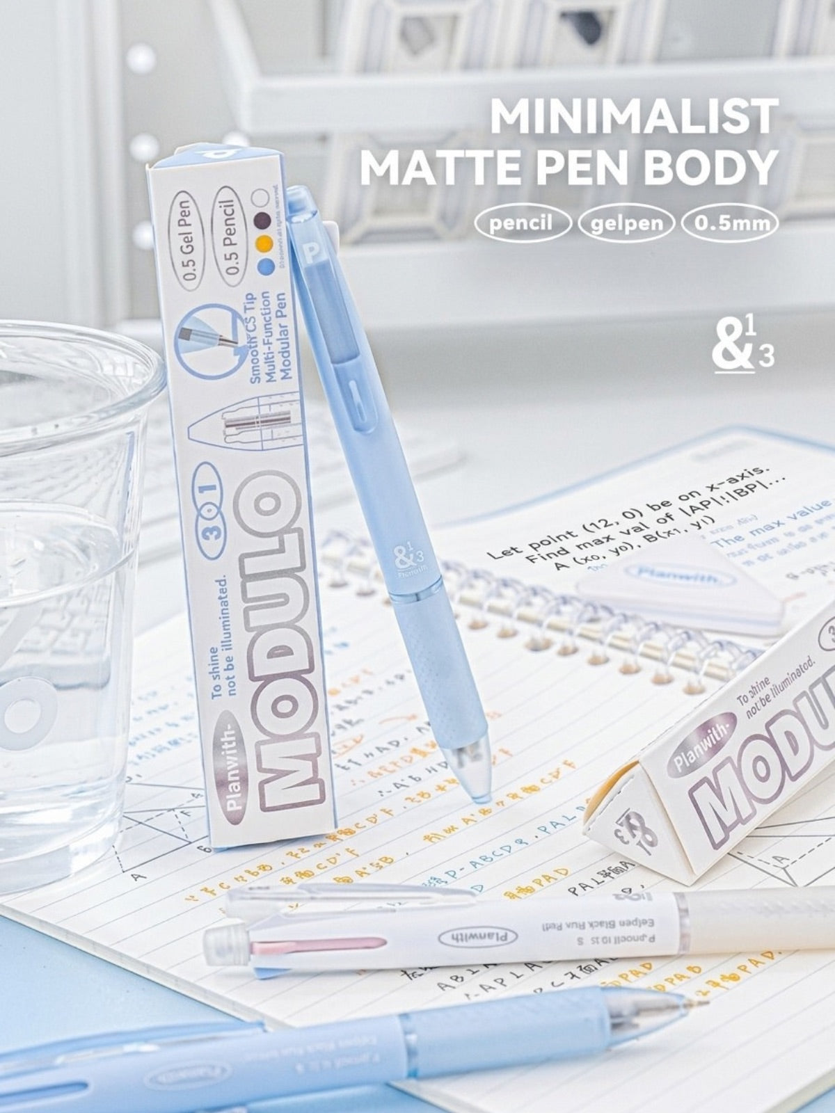 Modulo Series 3+1 Gel Pen with Mechanical Pencil