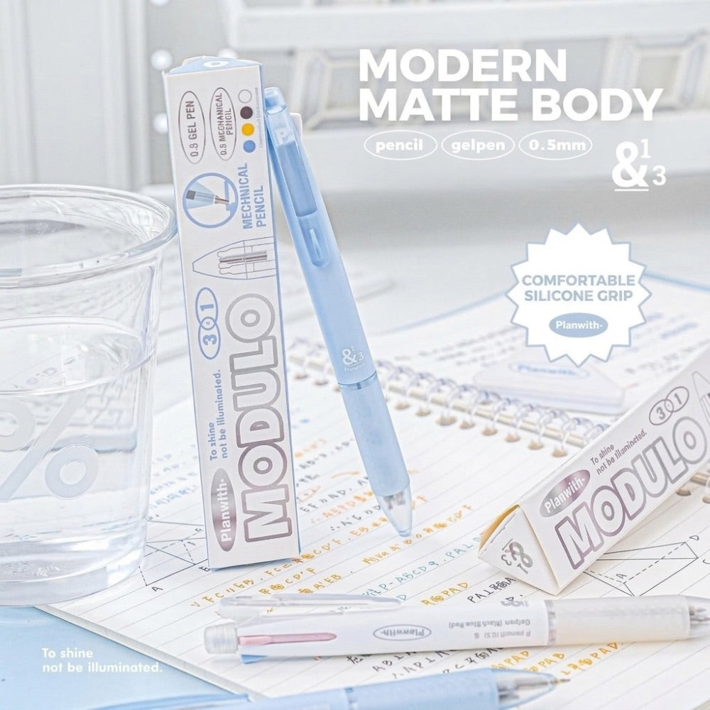 Modulo Series 3+1 Gel Pen with Mechanical Pencil