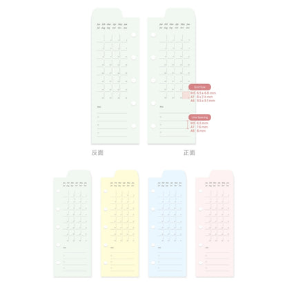 Peeking Views Half-Page Index Divider Set, M5/A7/A6
