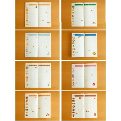 "Shopping Street" 2027 Monthly Planner - TN & Passport Size