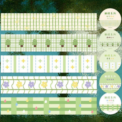 Morning Green Series Washi Tape