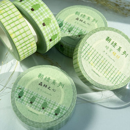 Morning Green Series Washi Tape
