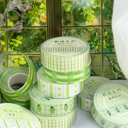 Morning Green Series Washi Tape