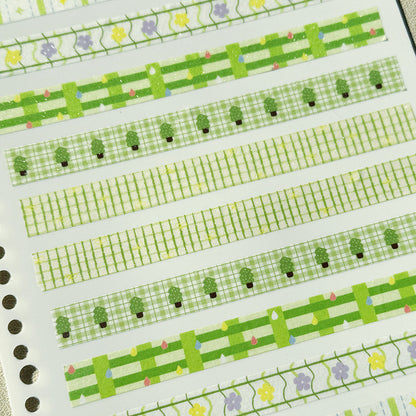Morning Green Series Washi Tape