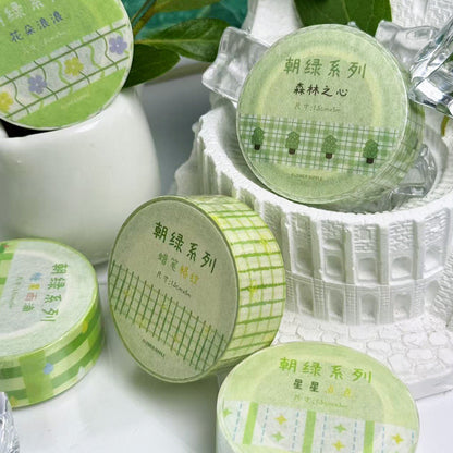 Morning Green Series Washi Tape