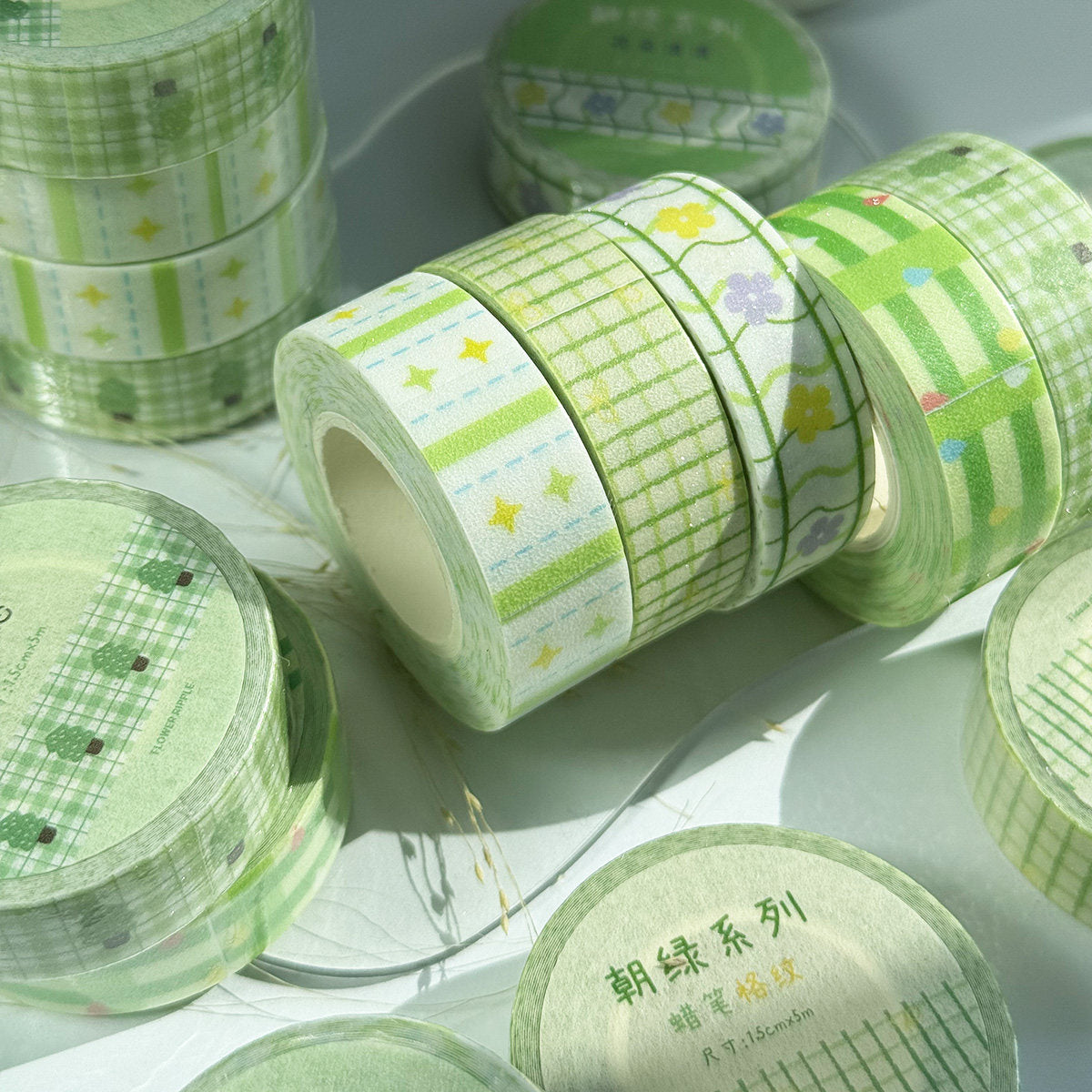 Morning Green Series Washi Tape