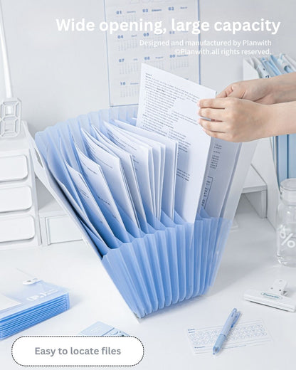 Portable Standing Accordion Folder