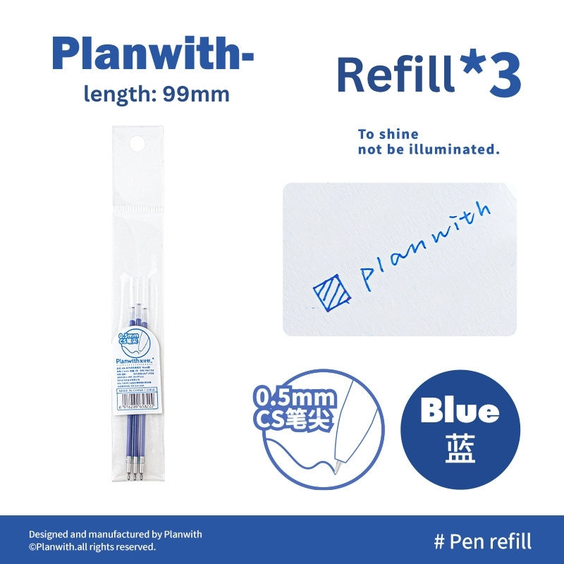 The Mindflow 4-in-1 Stress-Relief Pen Refill Pack (3-Piece Set)