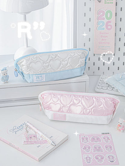 Soft Quilting 4.0 Large Capacity Foldable Pencil Pouch