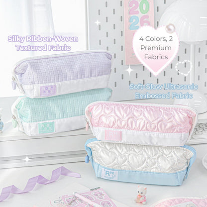 Soft Quilting 4.0 Large Capacity Foldable Pencil Pouch