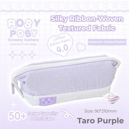 Soft Quilting 4.0 Large Capacity Foldable Pencil Pouch