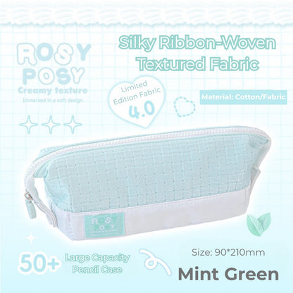 Soft Quilting 4.0 Large Capacity Foldable Pencil Pouch