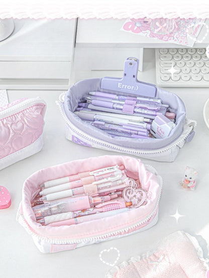 Soft Quilting 4.0 Large Capacity Foldable Pencil Pouch