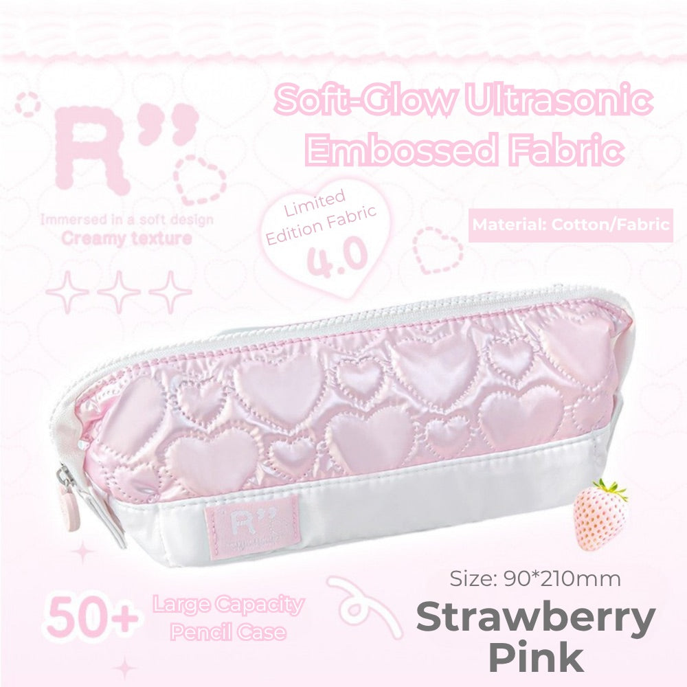 Soft Quilting 4.0 Large Capacity Foldable Pencil Pouch