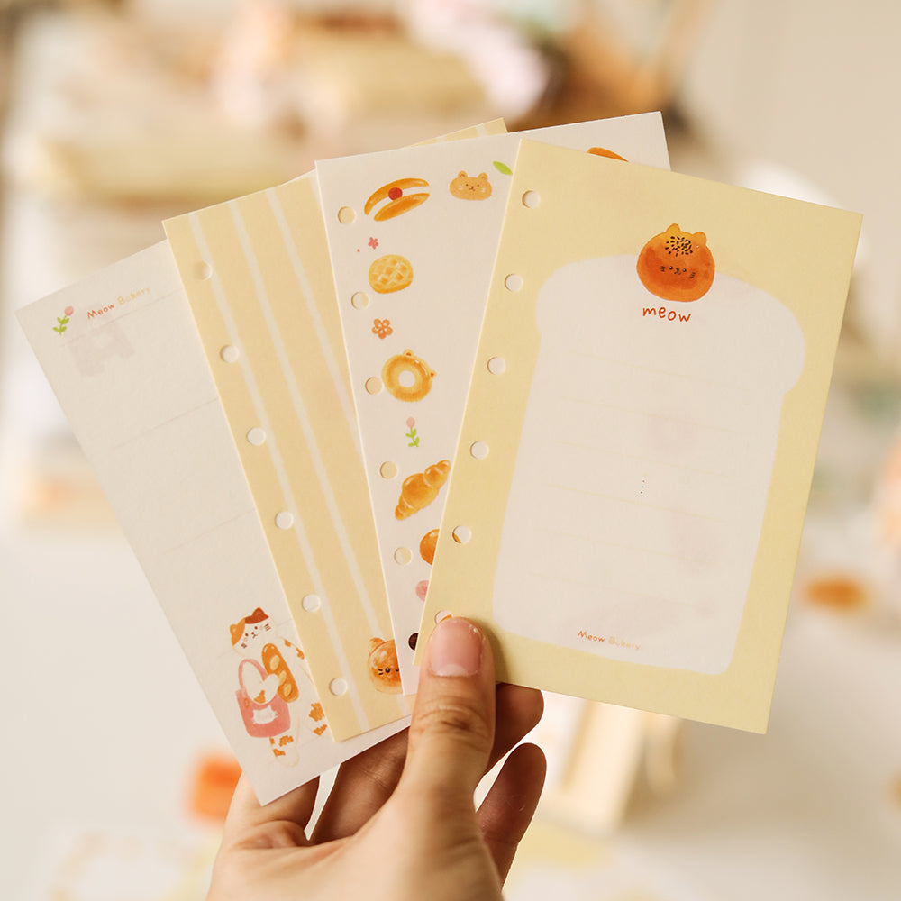 Cat Bread M5/A7/A6 Notebook Refill Pages